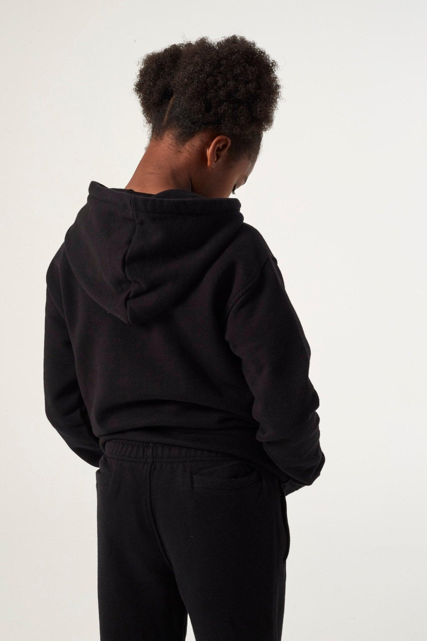 SILVERBACK TGB HOODY - BLACK - THAT GORILLA BRAND