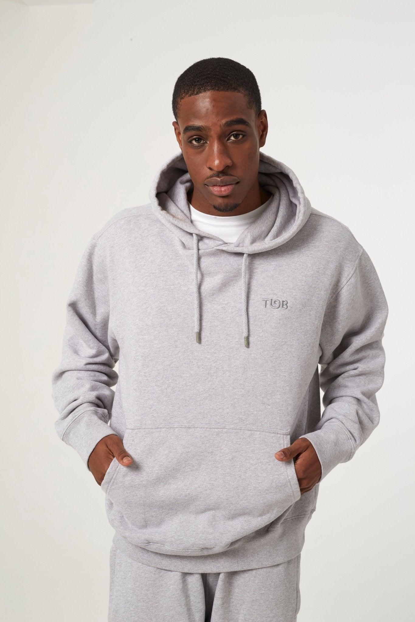 SILVERBACK TGB HOODY - GREY - THAT GORILLA BRAND