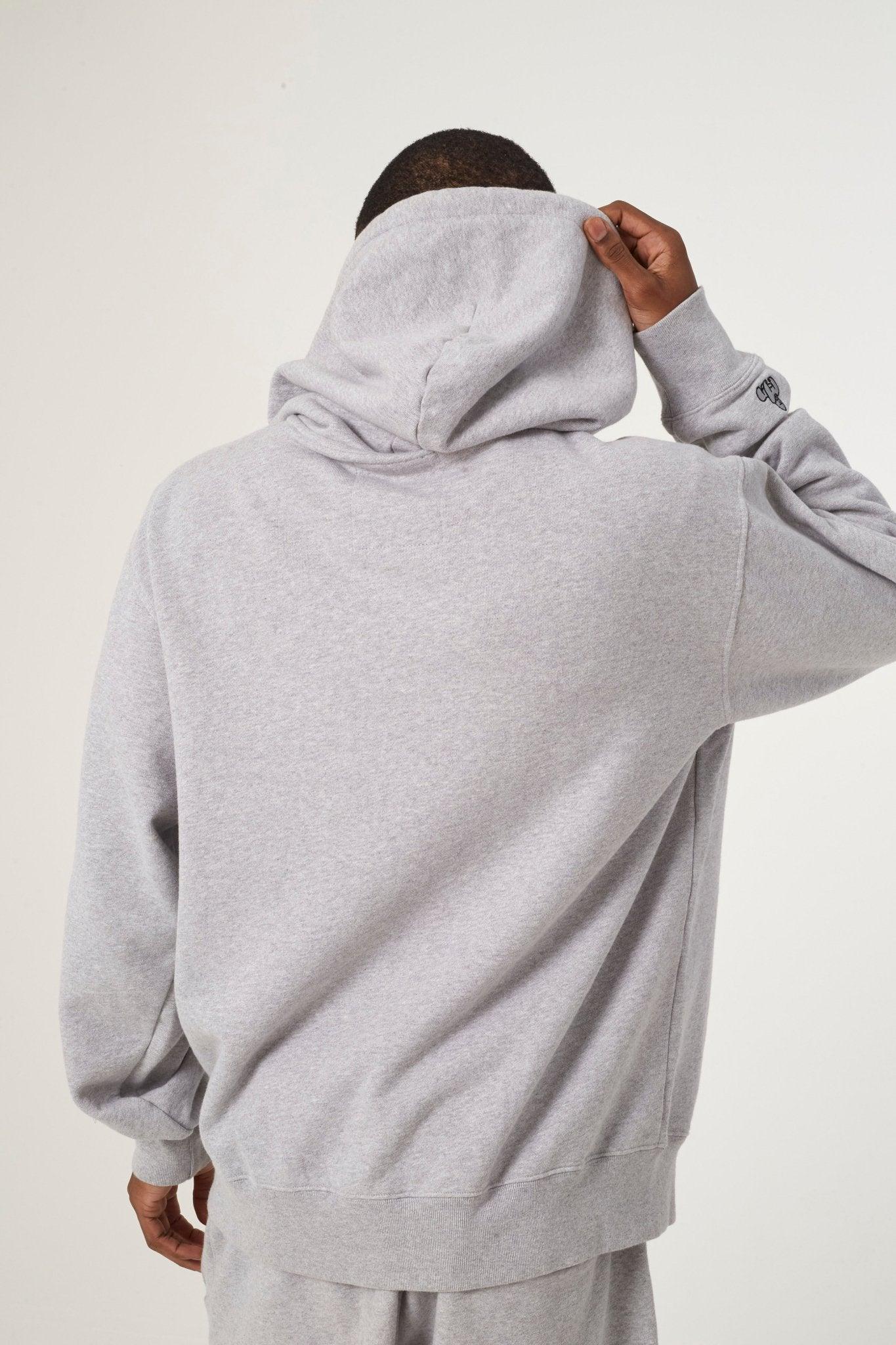 SILVERBACK TGB HOODY - GREY - THAT GORILLA BRAND