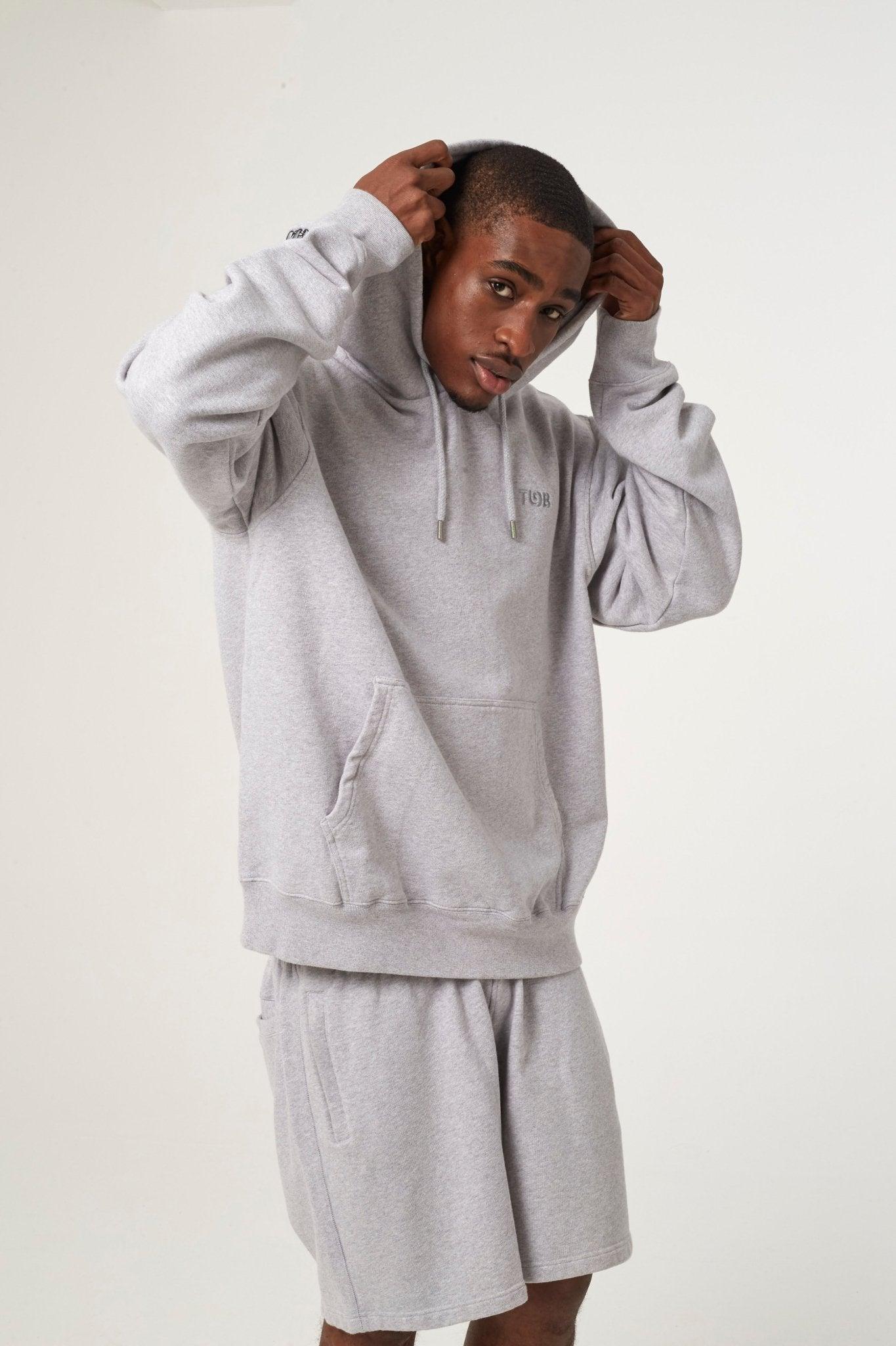 SILVERBACK TGB HOODY - GREY - THAT GORILLA BRAND