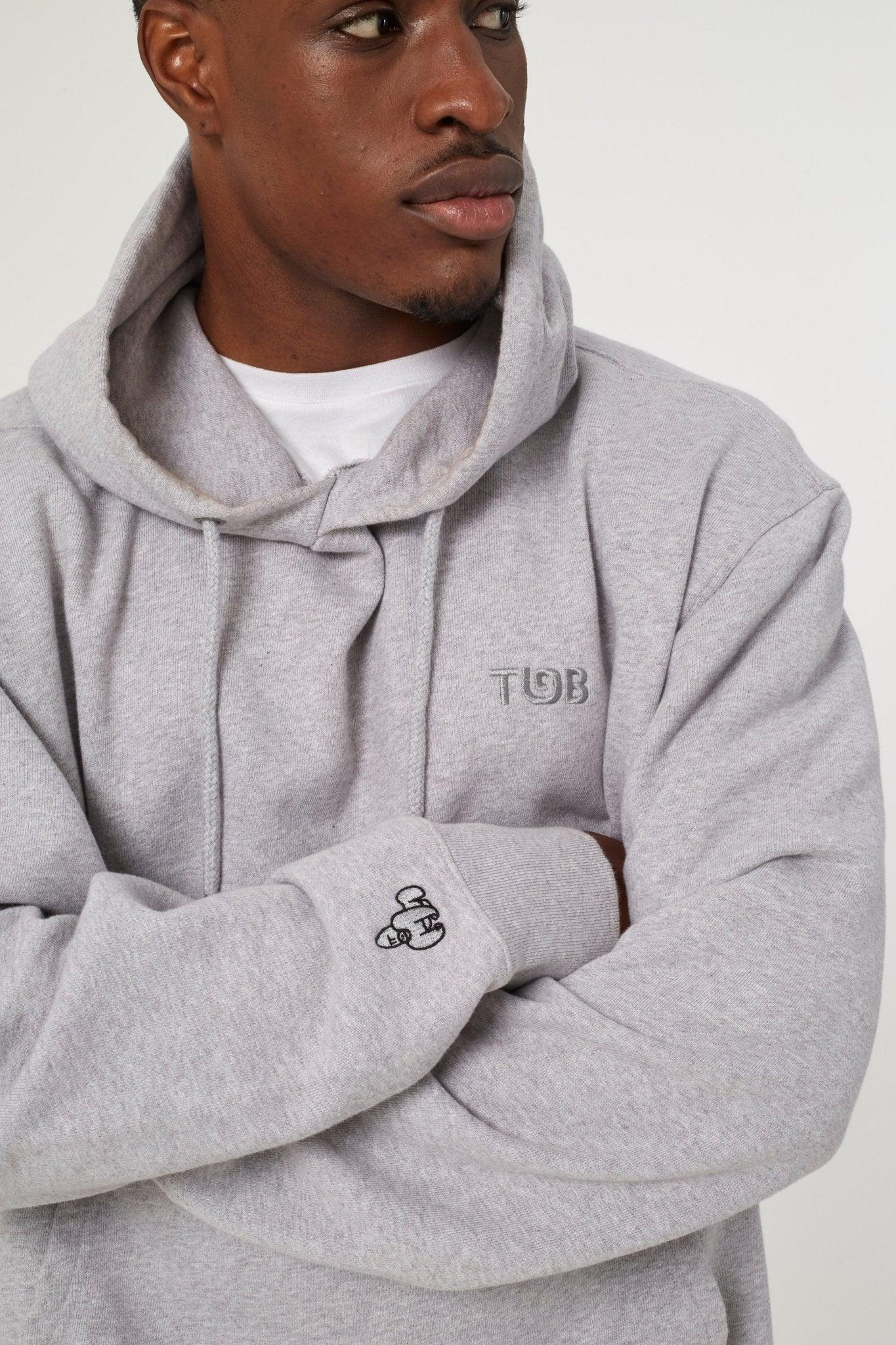 SILVERBACK TGB HOODY - GREY - THAT GORILLA BRAND