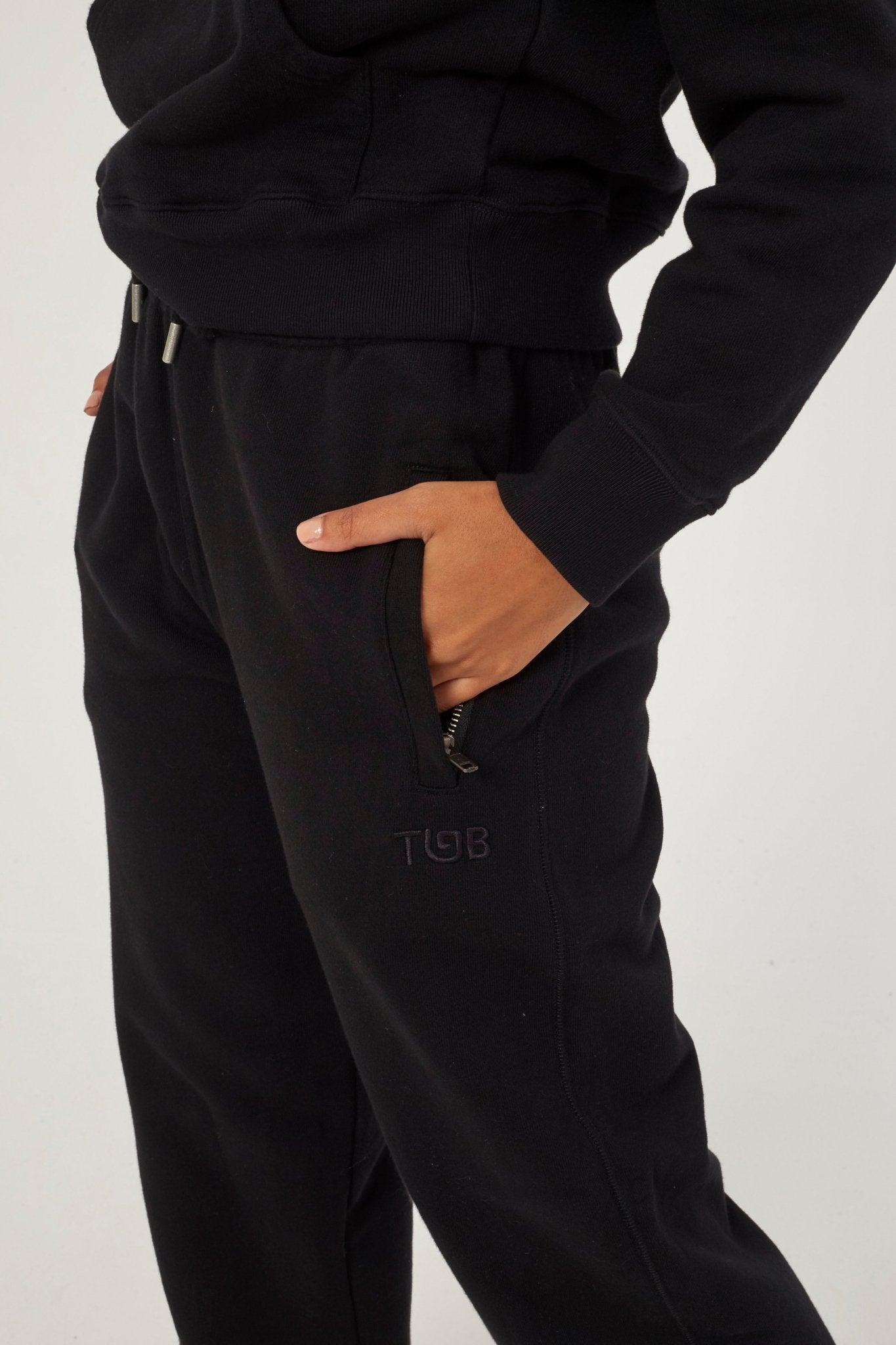 SILVERBACK TGB JOGGERS - BLACK - THAT GORILLA BRAND