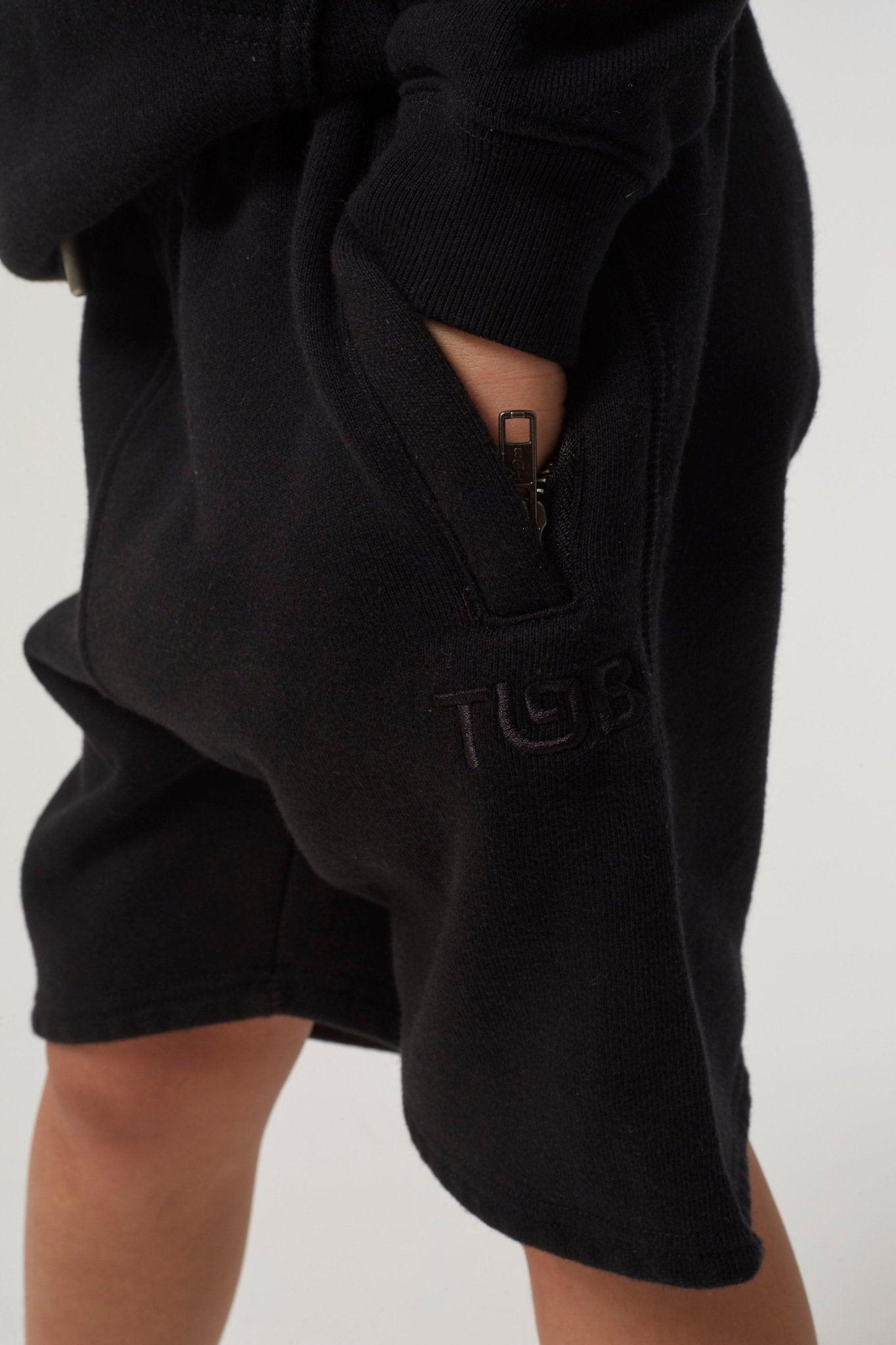 SILVERBACK TGB SHORTS - BLACK - THAT GORILLA BRAND
