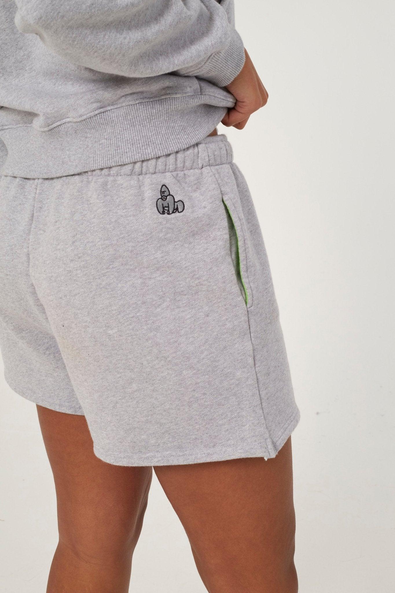 SILVERBACK TGB SHORTS - GREY - THAT GORILLA BRAND