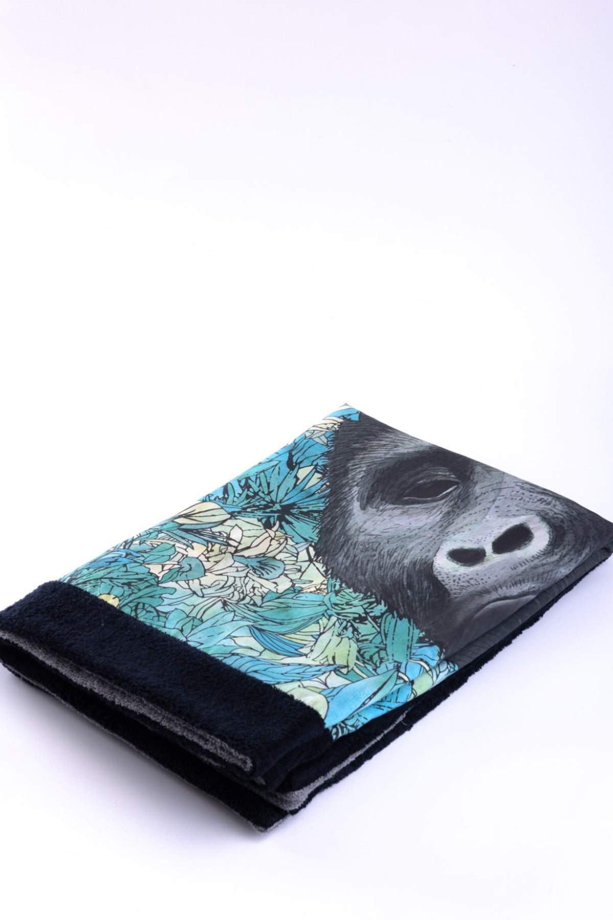 THAT GORILLA BRAND X SUN OF A BEACH GORILLA TOWEL BLACK - THAT GORILLA BRAND