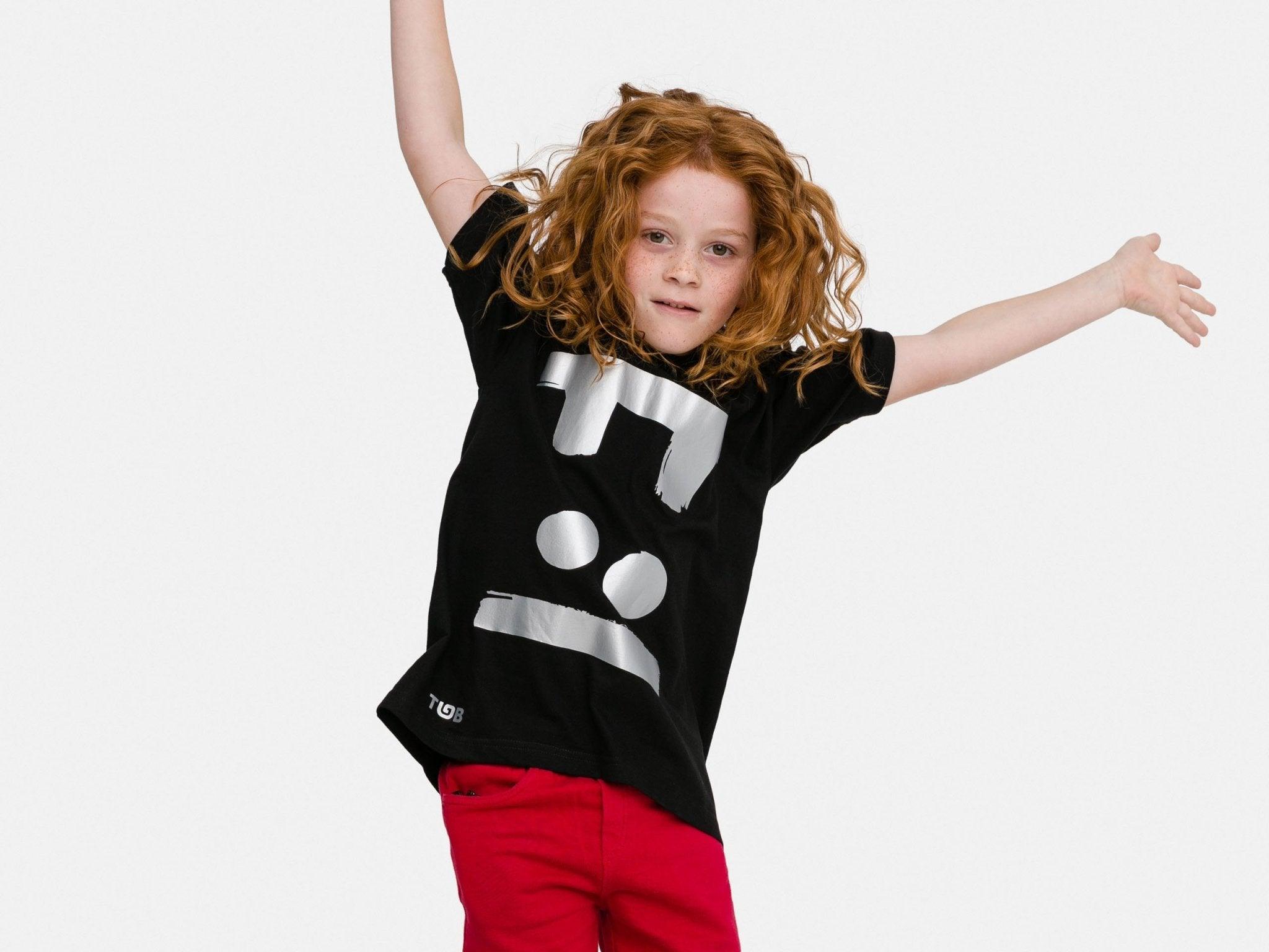 VIRUNGA BLACK TGB FACE T (UNISEX) - THAT GORILLA BRAND