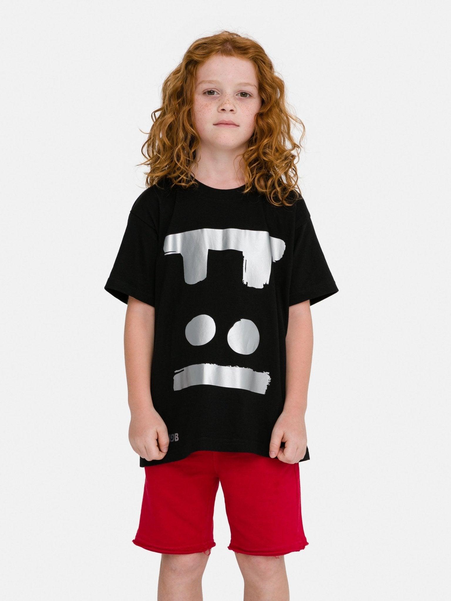 VIRUNGA BLACK TGB FACE T (UNISEX) - THAT GORILLA BRAND