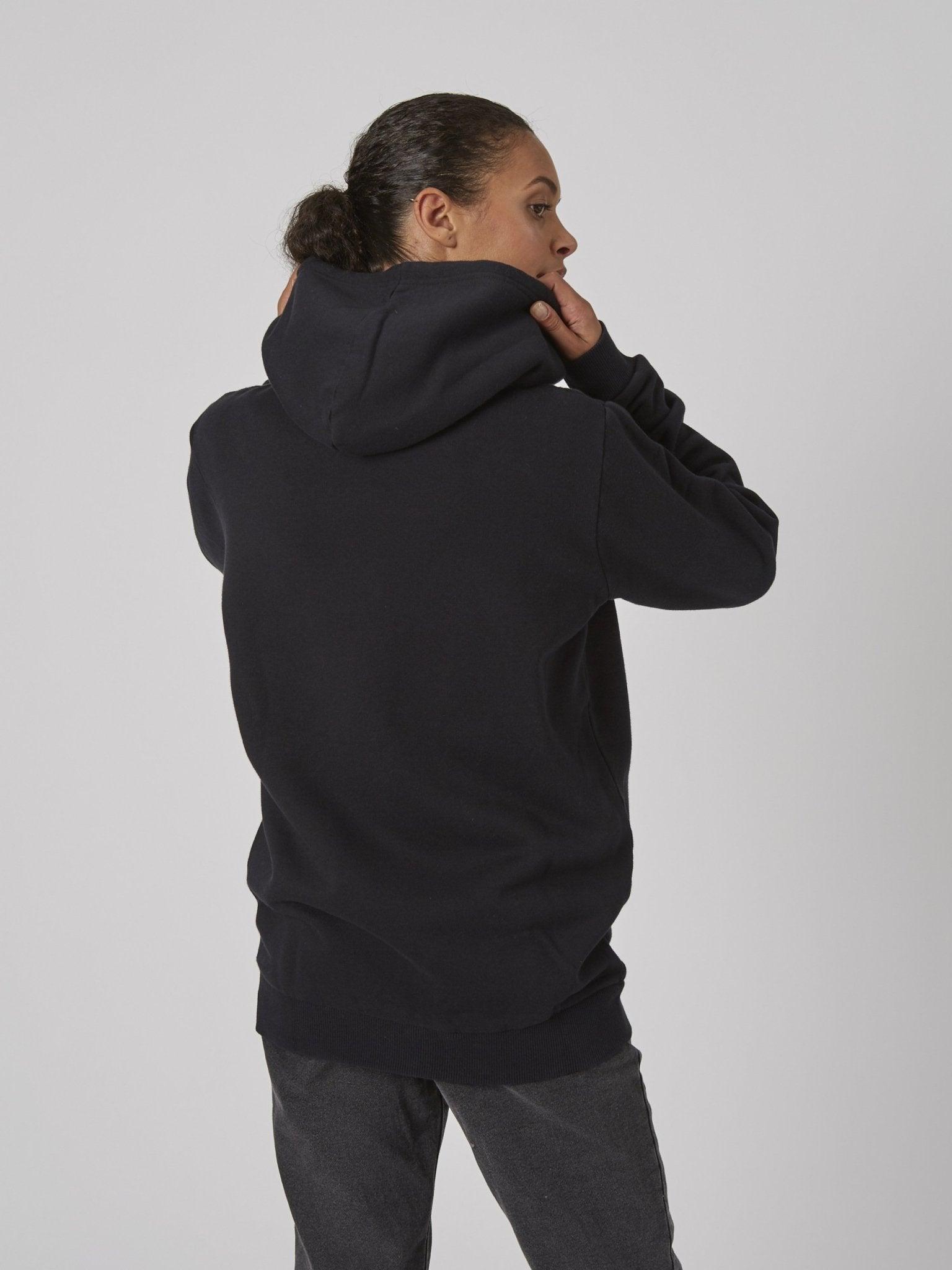 VIRUNGA GORILLA ZIP HOODY - BLACK - THAT GORILLA BRAND