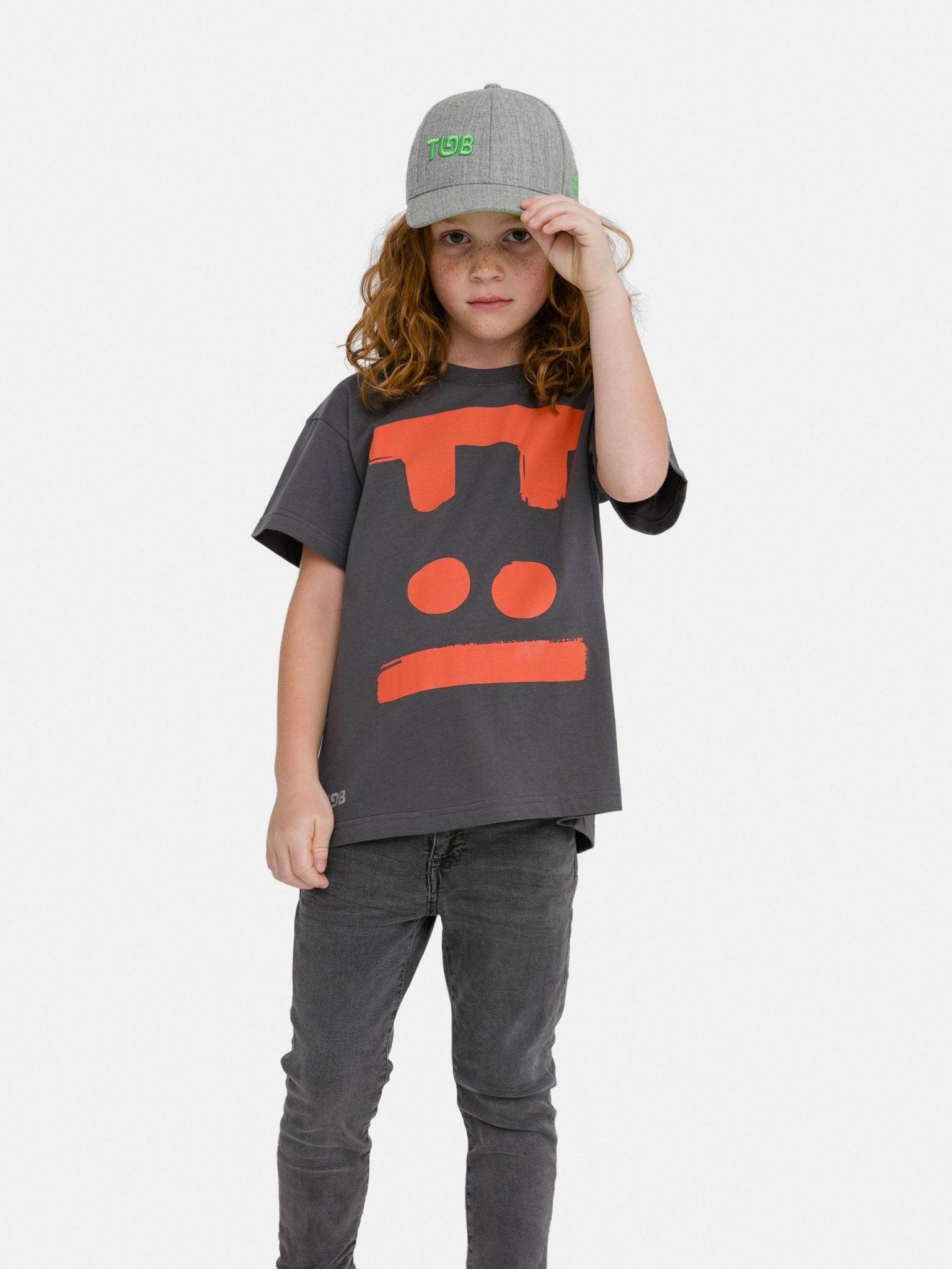 VIRUNGA GREY TGB FACE T (UNISEX) - THAT GORILLA BRAND