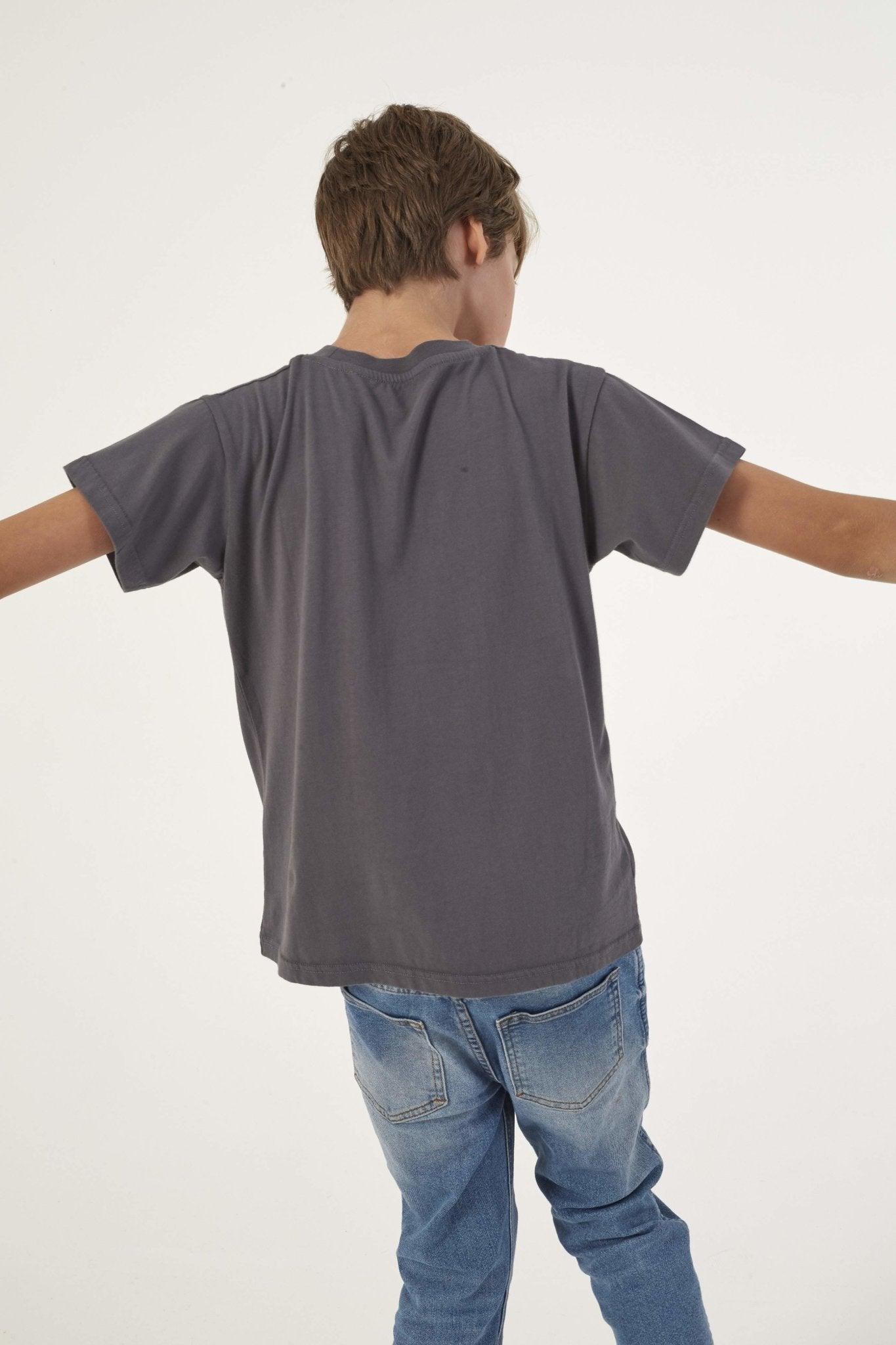 VIRUNGA GREY TGB FACE T (UNISEX) - THAT GORILLA BRAND
