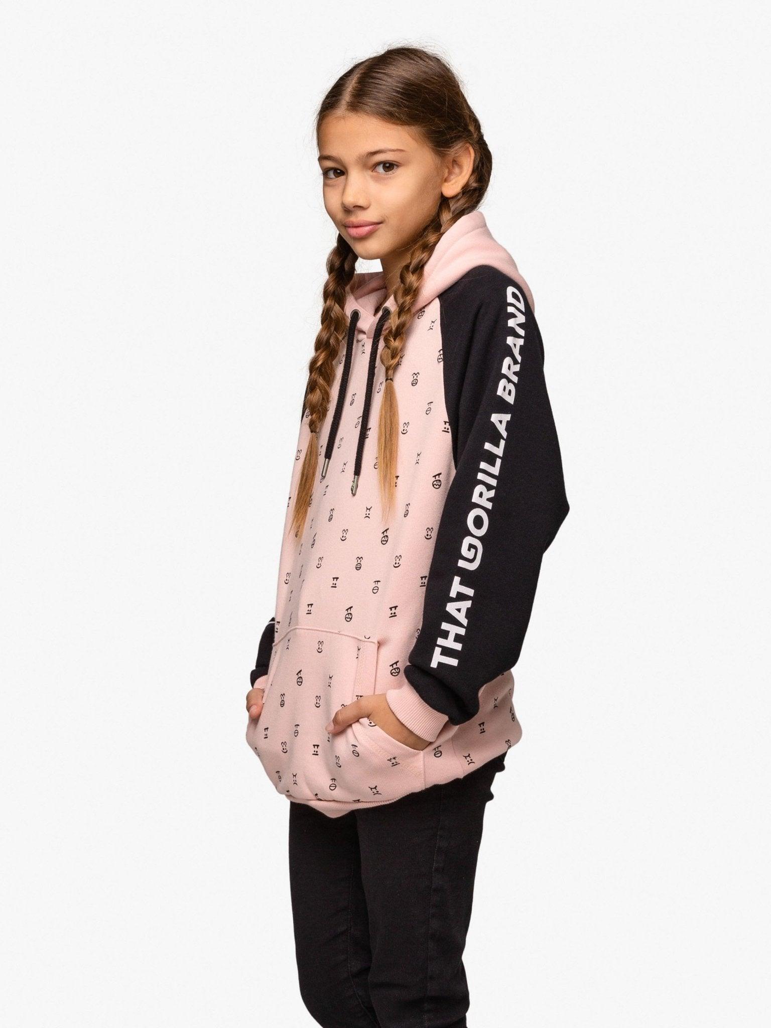 VIRUNGA KIDS GORILLA EXPRESSIONS HOODY (UNISEX) - THAT GORILLA BRAND