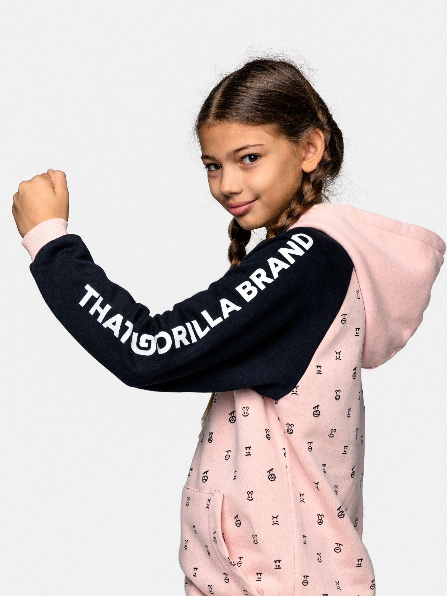 VIRUNGA KIDS GORILLA EXPRESSIONS HOODY (UNISEX) - THAT GORILLA BRAND