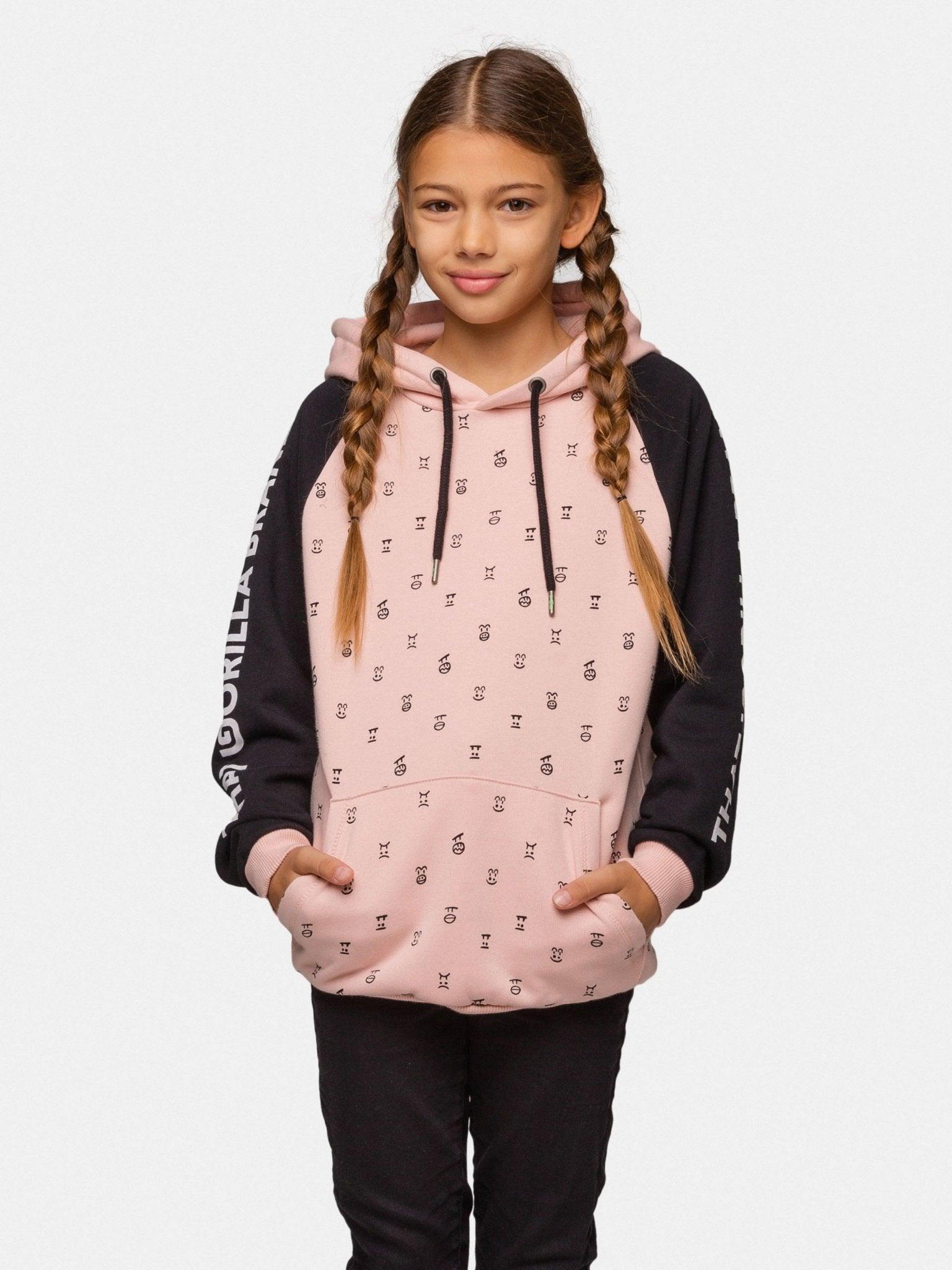 VIRUNGA KIDS GORILLA EXPRESSIONS HOODY (UNISEX) - THAT GORILLA BRAND