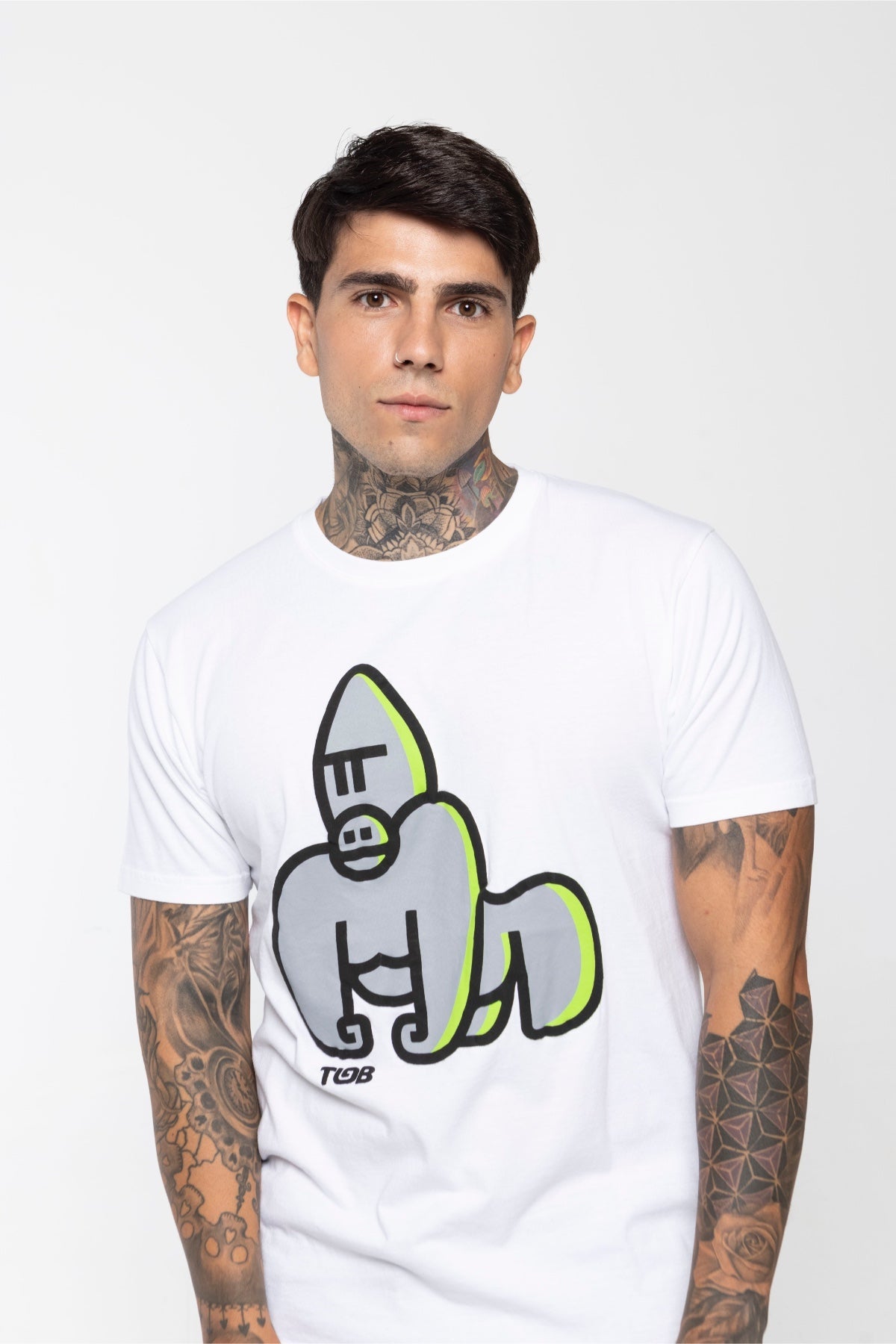 VIRUNGA ORIGINAL GORILLA T - WHITE - THAT GORILLA BRAND