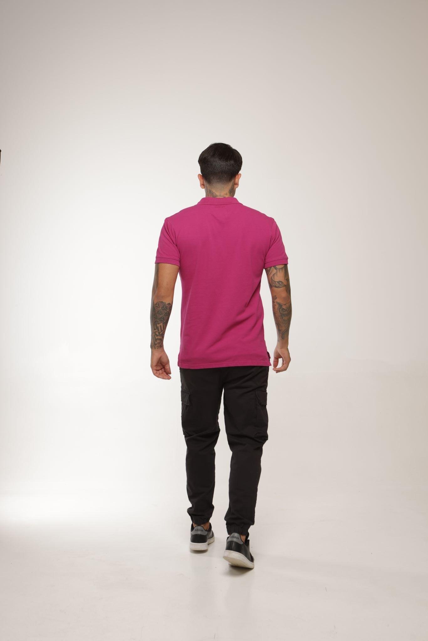 VIRUNGA POLO - PINK - THAT GORILLA BRAND
