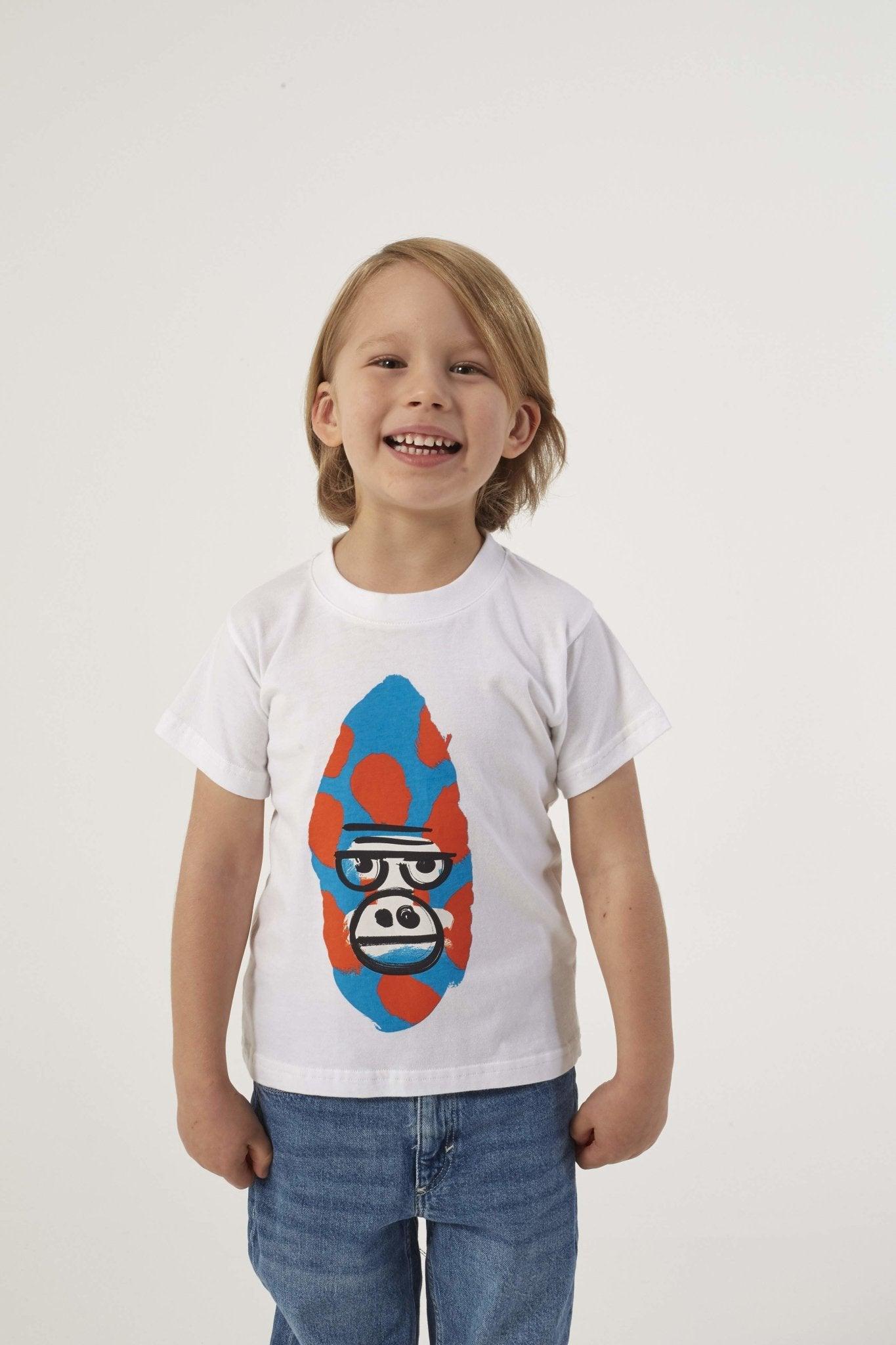 VIRUNGA SPOTTED GORILLA FACE T (UNISEX) - THAT GORILLA BRAND
