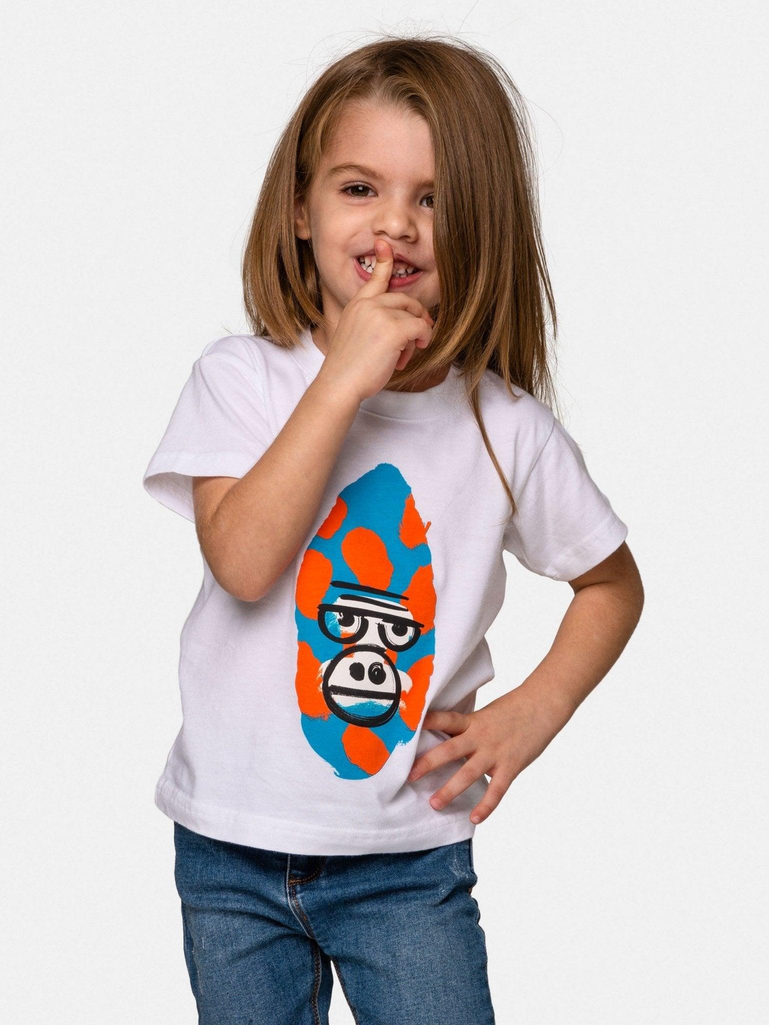 VIRUNGA SPOTTED GORILLA FACE T (UNISEX) - THAT GORILLA BRAND